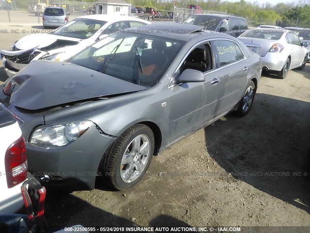 1G1ZK57B78F260743 - 2008 CHEVROLET MALIBU LTZ 灰色 照片 2