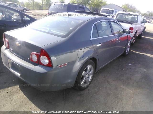 1G1ZK57B78F260743 - 2008 CHEVROLET MALIBU LTZ 灰色 照片 4