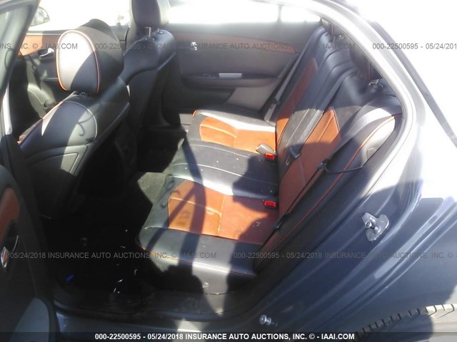 1G1ZK57B78F260743 - 2008 CHEVROLET MALIBU LTZ 灰色 照片 8