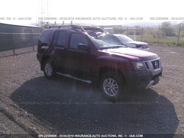 5N1AN0NW8EN812252 - 2014 NISSAN XTERRA X/S/PRO-4X RED photo 1