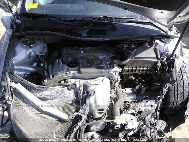 4T1BF1FK9FU084886 - 2015 TOYOTA CAMRY LE/XLE/SE/XSE SILVER photo 10