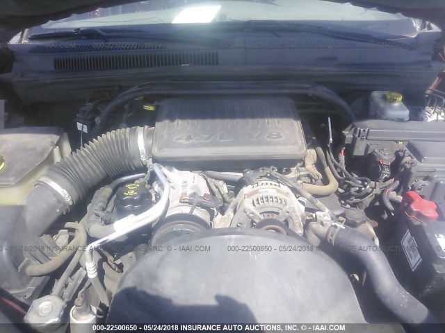 1J4HR48NX5C642175 - 2005 JEEP GRAND CHEROKEE LAREDO/COLUMBIA/FREEDOM 红色 照片 10