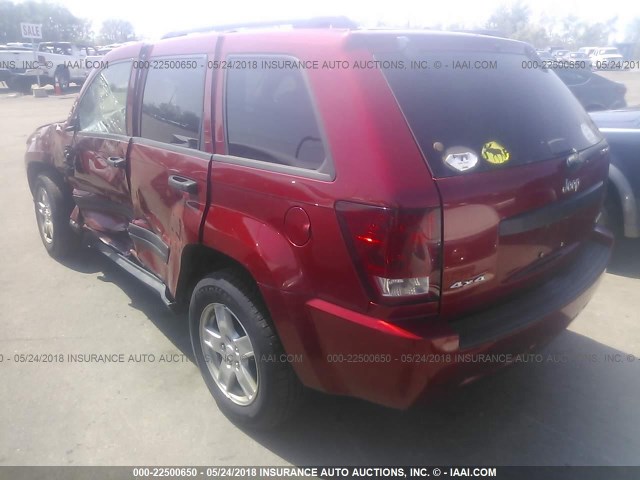 1J4HR48NX5C642175 - 2005 JEEP GRAND CHEROKEE LAREDO/COLUMBIA/FREEDOM 红色 照片 3