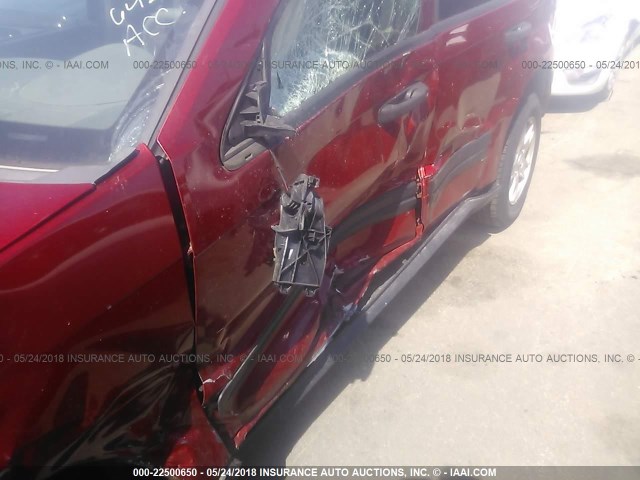 1J4HR48NX5C642175 - 2005 JEEP GRAND CHEROKEE LAREDO/COLUMBIA/FREEDOM 红色 照片 6