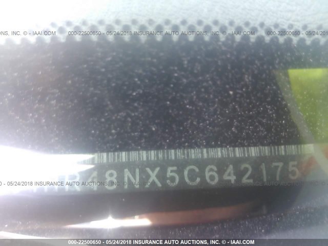 1J4HR48NX5C642175 - 2005 JEEP GRAND CHEROKEE LAREDO/COLUMBIA/FREEDOM 红色 照片 9