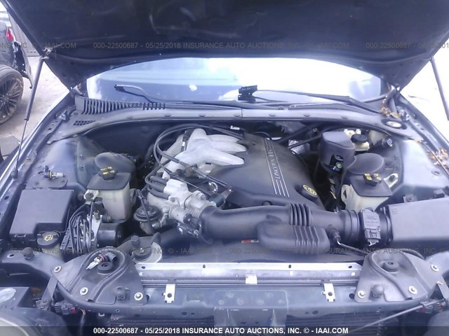 1LNHM86SXYY773162 - 2000 LINCOLN LS BLUE photo 10