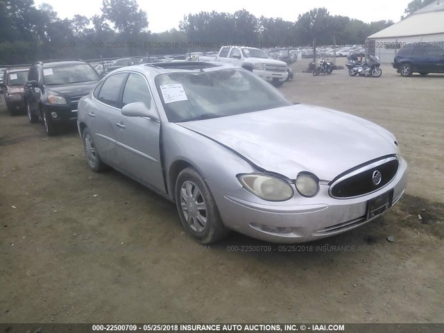 2G4WC532451240154 - 2005 BUICK LACROSSE CX SILVER photo 1