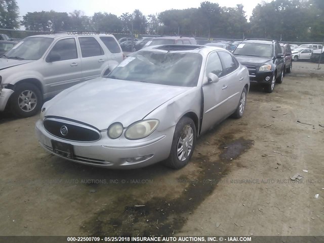 2G4WC532451240154 - 2005 BUICK LACROSSE CX SILVER photo 2