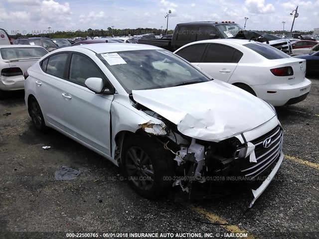 5NPD84LF7HH026594 - 2017 HYUNDAI ELANTRA SE/VALUE/LIMITED WHITE photo 1