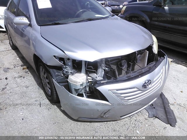 4T1BE46K97U506287 - 2007 TOYOTA CAMRY NEW GENERAT CE/LE/XLE/SE SILVER photo 6