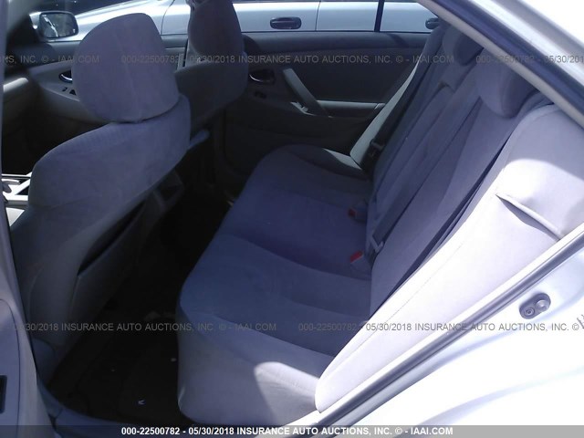 4T1BE46K97U506287 - 2007 TOYOTA CAMRY NEW GENERAT CE/LE/XLE/SE SILVER photo 8
