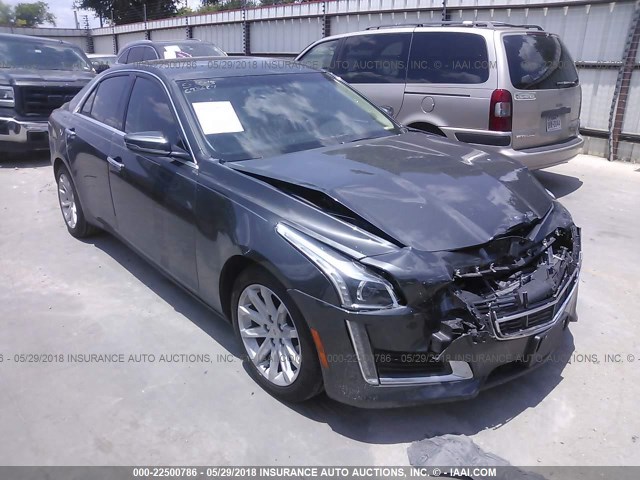 1G6AP5SX3E0119517 - 2014 CADILLAC CTS GRAY photo 1