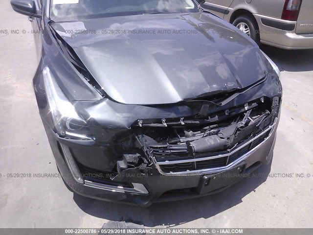 1G6AP5SX3E0119517 - 2014 CADILLAC CTS GRAY photo 6