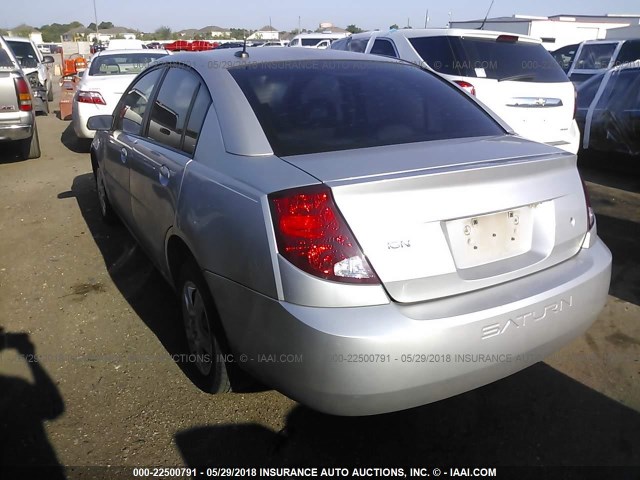 1G8AJ55F07Z171665 - 2007 SATURN ION LEVEL 2 Gümüş foto 3
