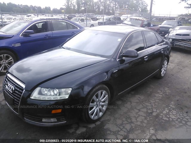 WAUKGAFB0AN061160 - 2010 AUDI A6 PRESTIGE BLACK photo 2