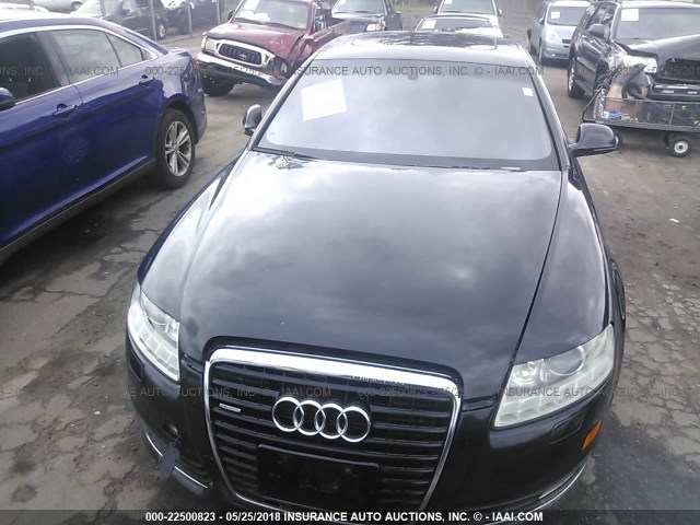 WAUKGAFB0AN061160 - 2010 AUDI A6 PRESTIGE შავი ფოტო 6