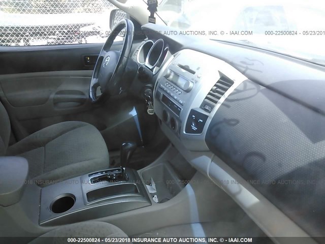 5TETX22N76Z292249 - 2006 TOYOTA TACOMA ACCESS CAB Қара фото 5