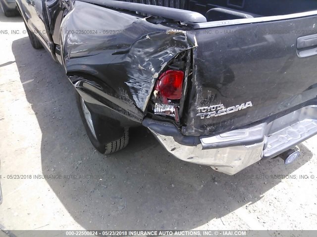 5TETX22N76Z292249 - 2006 TOYOTA TACOMA ACCESS CAB Қара фото 6