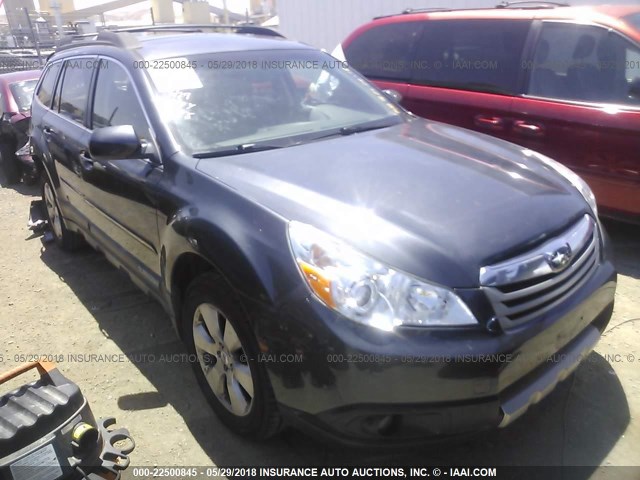 4S4BRBLC2C3235062 - 2012 SUBARU OUTBACK 2.5I LIMITED GRAY photo 1