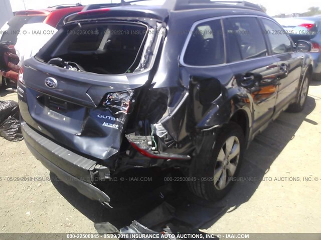 4S4BRBLC2C3235062 - 2012 SUBARU OUTBACK 2.5I LIMITED GRAY photo 6