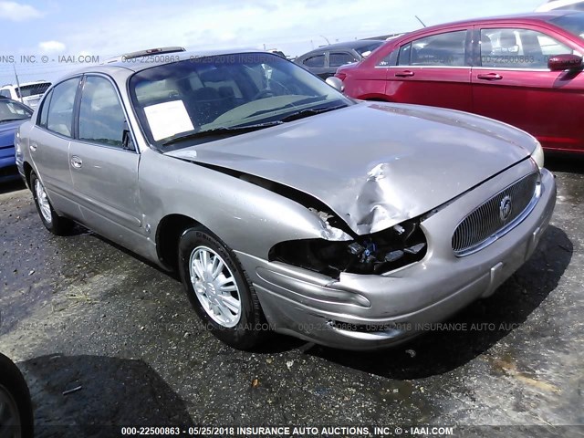 1G4HP54K824105352 - 2002 BUICK LESABRE CUSTOM GOLD photo 1