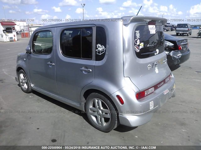 JN8AZ28R19T125453 - 2009 NISSAN CUBE S/SL SILVER photo 3