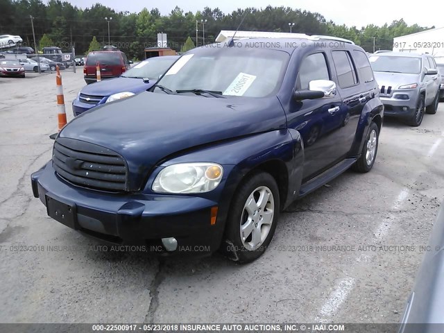 3GNDA23D67S517418 - 2007 CHEVROLET HHR LT BLUE photo 2