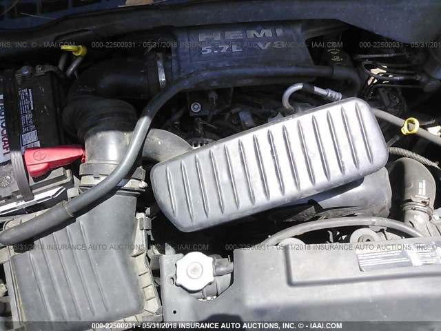 1A8HW58258F101038 - 2008 CHRYSLER ASPEN LIMITED BLACK photo 10