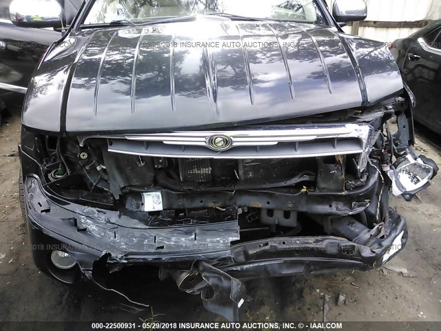 1A8HW58258F101038 - 2008 CHRYSLER ASPEN LIMITED BLACK photo 6