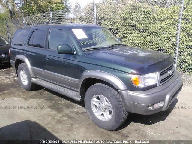 JT3GN87R9Y0167718 - 2000 TOYOTA 4RUNNER LIMITED GREEN photo 1