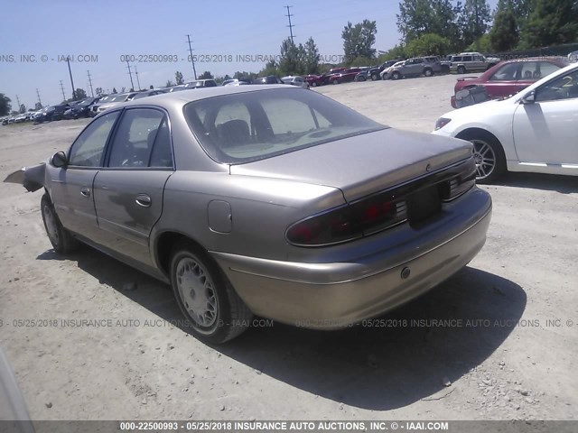 2G4WY52M9W1415732 - 1998 BUICK CENTURY LIMITED GOLD photo 3
