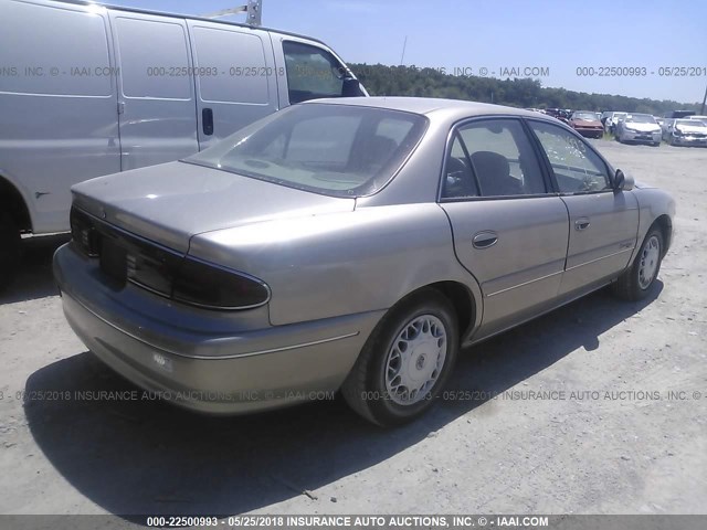 2G4WY52M9W1415732 - 1998 BUICK CENTURY LIMITED GOLD photo 4