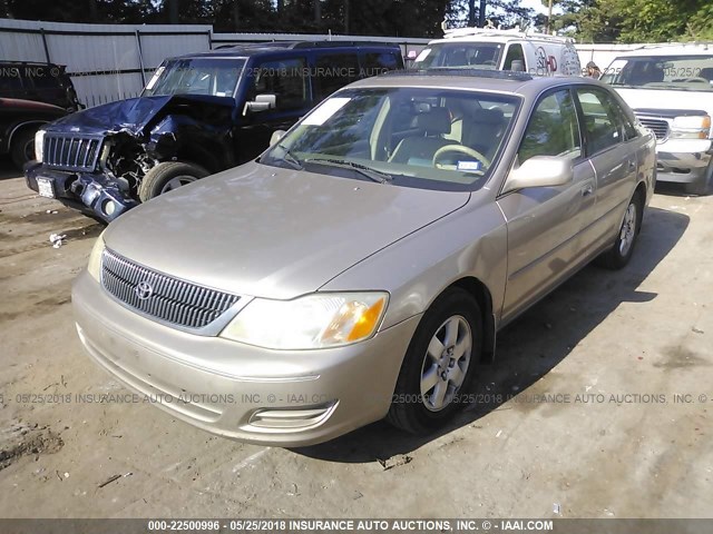 4T1BF28B92U214890 - 2002 TOYOTA AVALON XL/XLS TAN photo 2