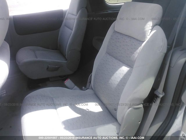1GNDV23158D167954 - 2008 CHEVROLET UPLANDER LS SILVER photo 8