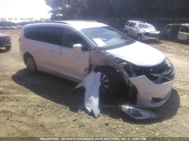 2C4RC1BG4HR688102 - 2017 CHRYSLER PACIFICA TOURING L WHITE photo 1