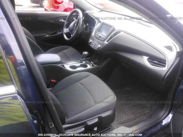 1G1ZB5ST8GF240595 - 2016 CHEVROLET MALIBU LS BLUE photo 5