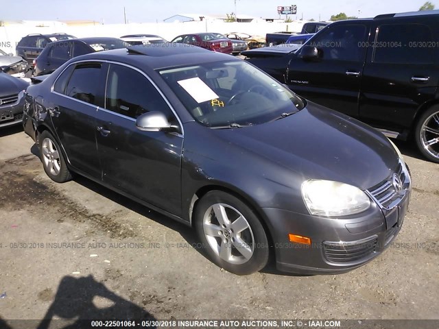 3VWRZ71K68M106836 - 2008 VOLKSWAGEN JETTA SE/SEL GRAY photo 1