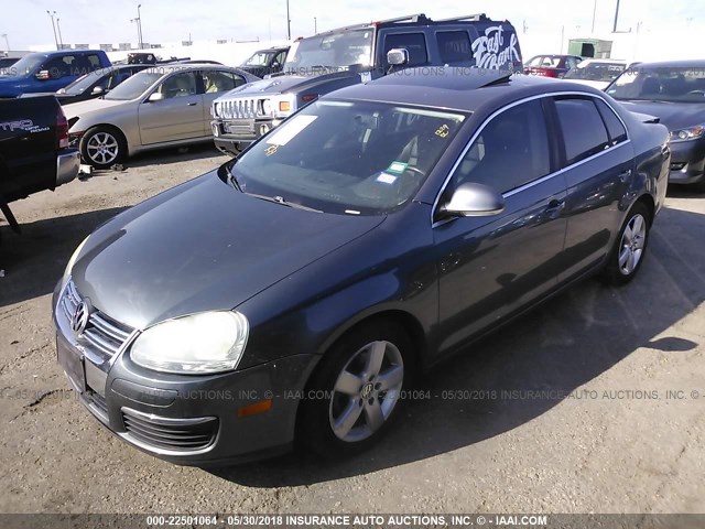 3VWRZ71K68M106836 - 2008 VOLKSWAGEN JETTA SE/SEL GRAY photo 2