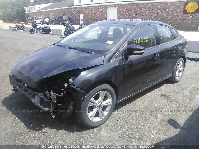1FADP3F27DL367768 - 2013 FORD FOCUS SE 黑色 照片 2
