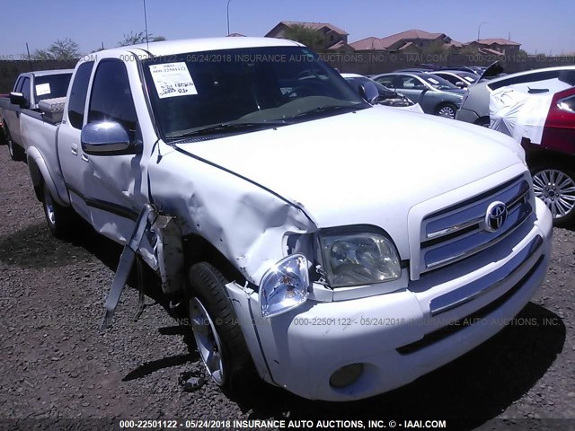 5TBRT34106S478811 - 2006 TOYOTA TUNDRA ACCESS CAB SR5 WHITE photo 6