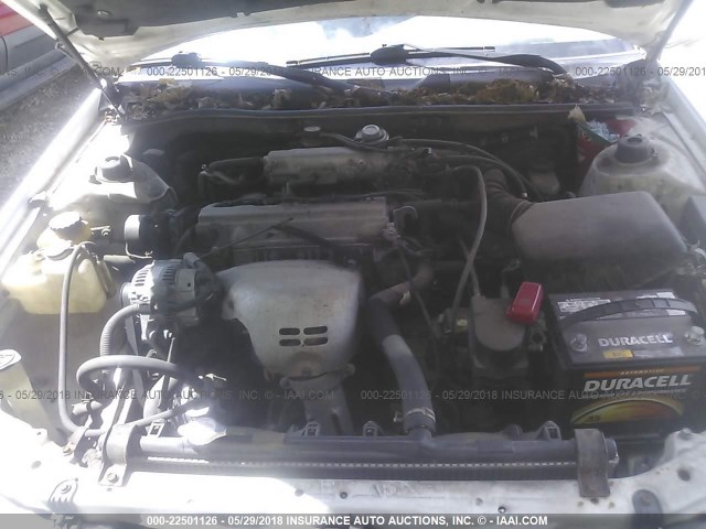 4T1BG22K5YU734180 - 2000 TOYOTA CAMRY CE/LE/XLE 白色 照片 10