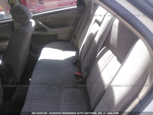 4T1BG22K5YU734180 - 2000 TOYOTA CAMRY CE/LE/XLE 白色 照片 8