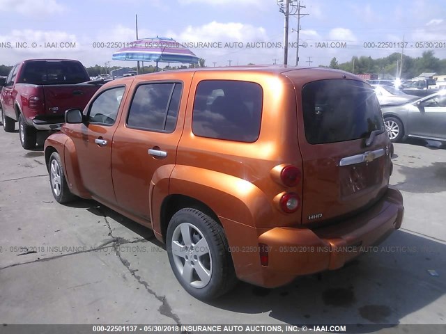 3GNDA13D26S678924 - 2006 CHEVROLET HHR LS ORANGE photo 3
