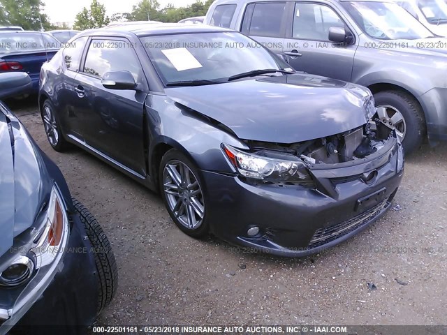 JTKJF5C72D3049965 - 2013 TOYOTA SCION TC 灰色 照片 1
