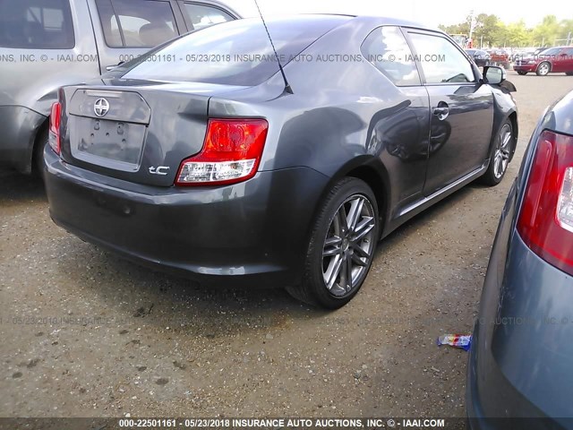 JTKJF5C72D3049965 - 2013 TOYOTA SCION TC 灰色 照片 4