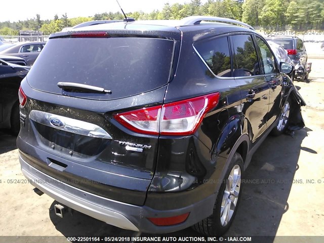 1FMCU9J97FUA47753 - 2015 FORD ESCAPE TITANIUM BLACK photo 4