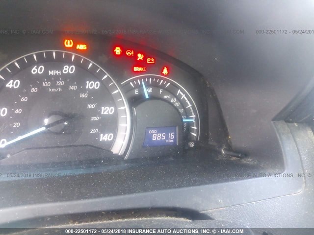 4T1BF1FK6CU047600 - 2012 TOYOTA CAMRY SE/LE/XLE ნაცრისფერი ფოტო 7