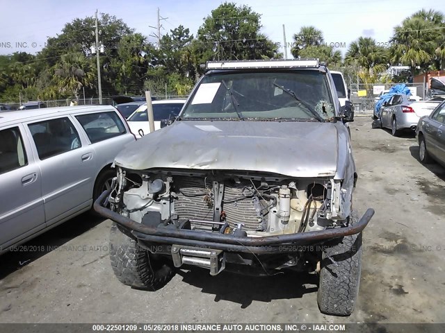 5TEGN92N03Z226024 - 2003 TOYOTA TACOMA DOUBLE CAB PRERUNNER SILVER photo 6