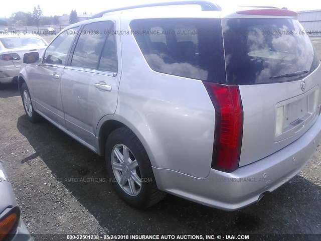 1GYEE637740158709 - 2004 CADILLAC SRX SILVER photo 3