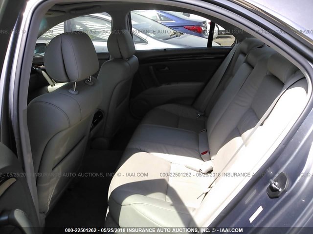 JH4KB16546C002982 - 2006 ACURA RL GRAY photo 8